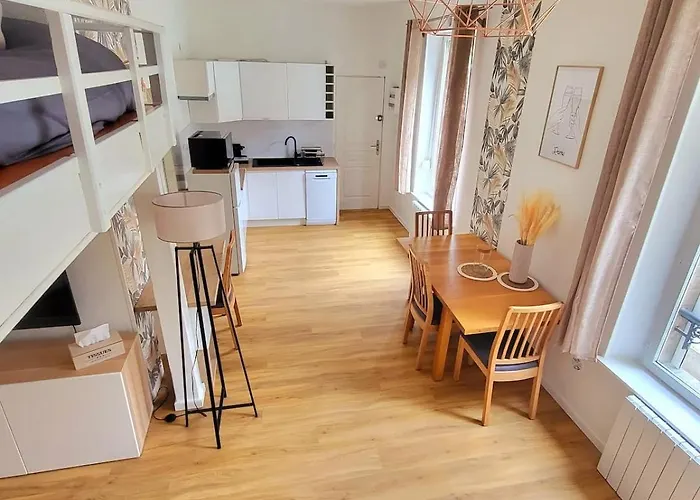 Apartmán Le Cocon De Family And Free Parking *