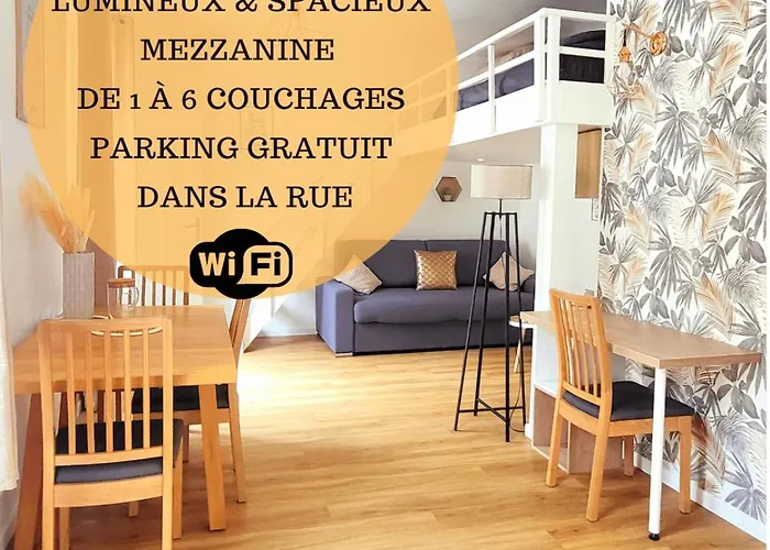 Lägenhet Le Cocon De Family And Free Parking Reims